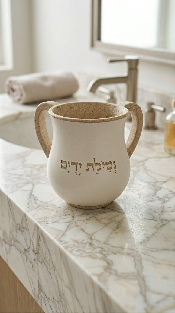 נטלה מהודרת מפולימר גוון אבן טבעית